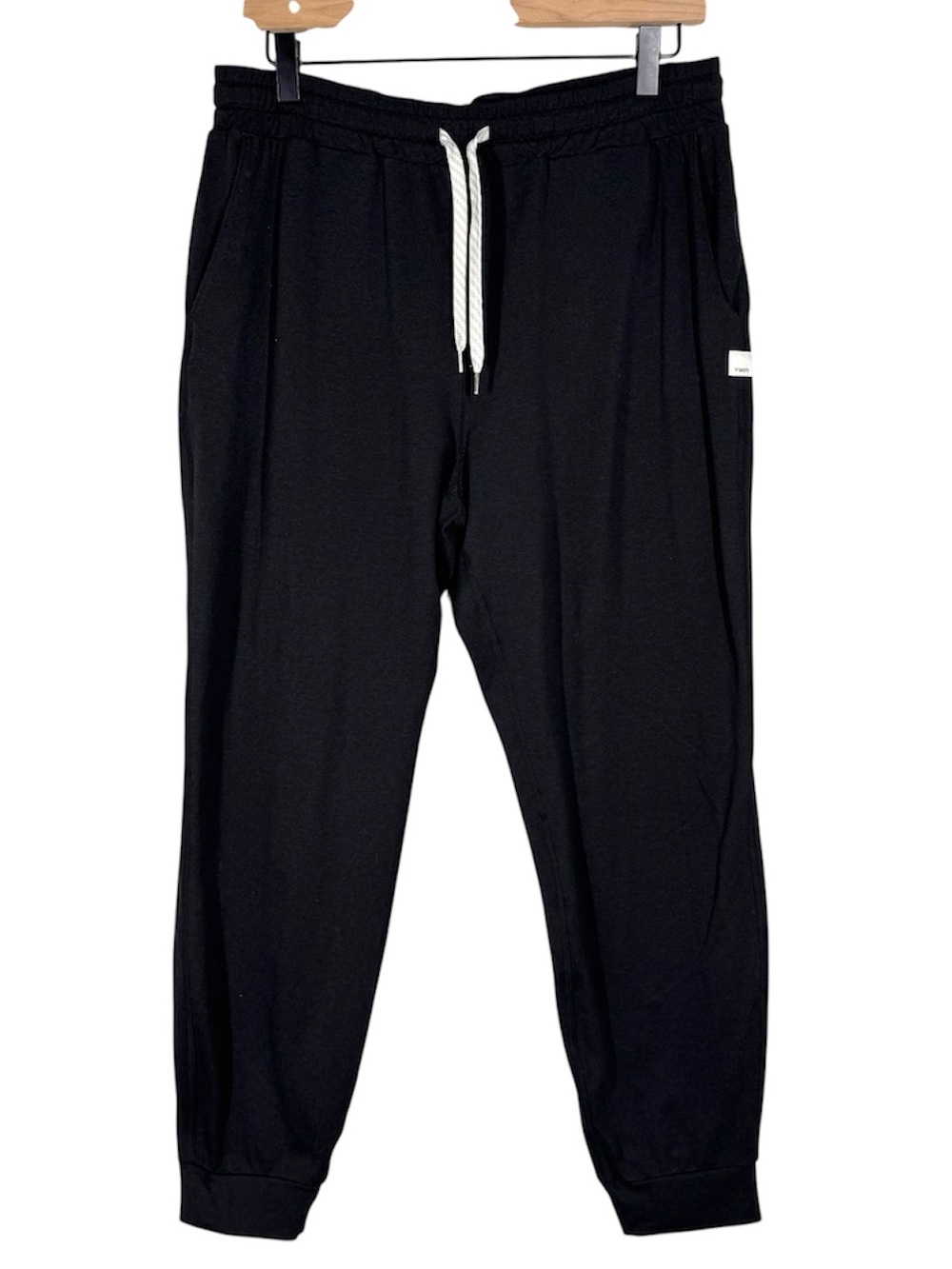 Vuori Performance Joggers Black Athletic Sweatpants Womens Size Large VW303